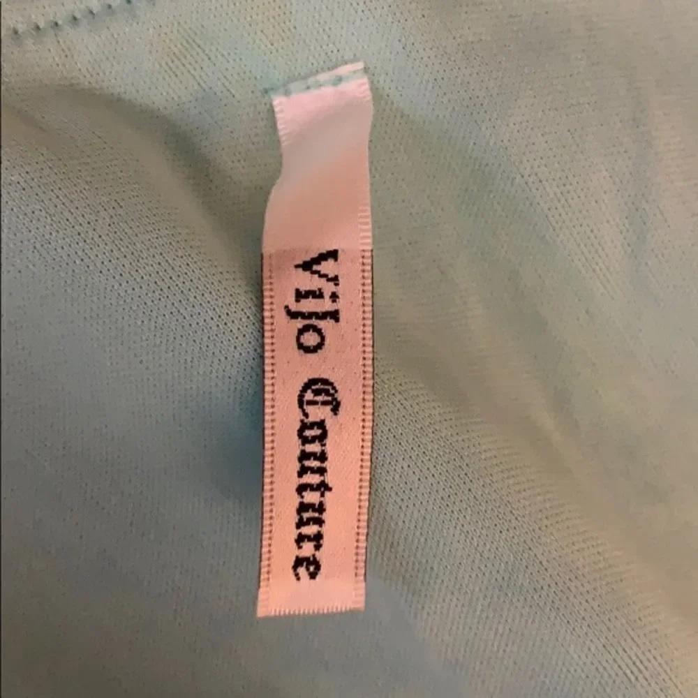 NWOT ViJo Couture One Shoulder Dress